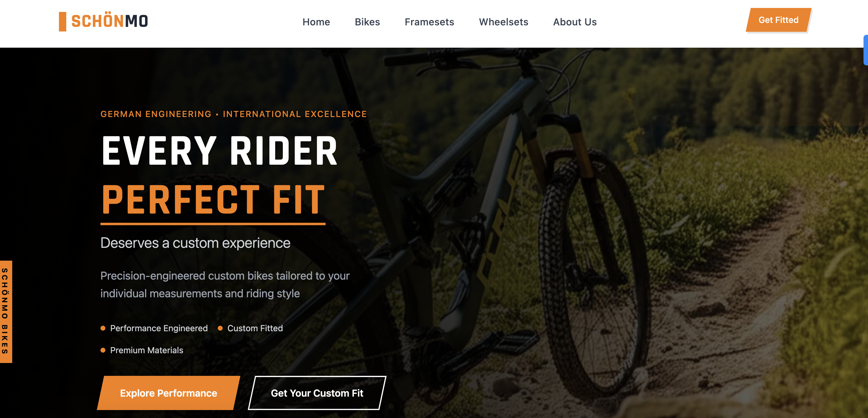Founder-Led Custom Bike Brand