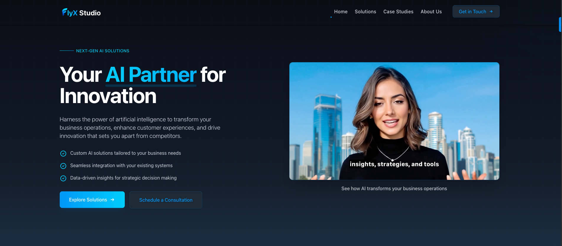 FlyX Studio - Digital Solutions for Modern Businesses